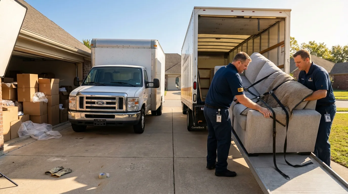 DIY truck vs professional crew comparison in North Richland Hills